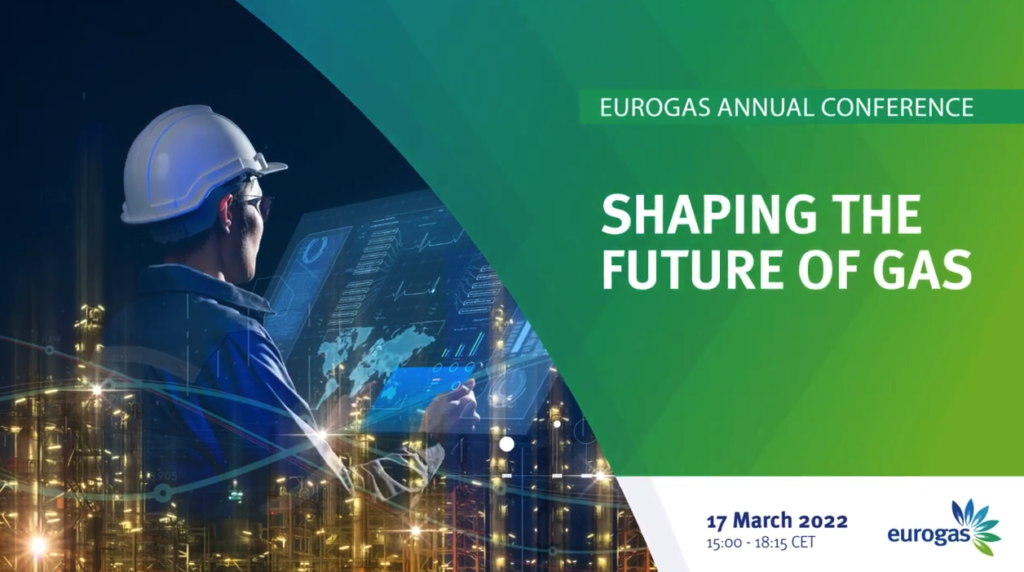 Trailer Eurogas Annual Conference ‘Shaping the Future of Gas‘