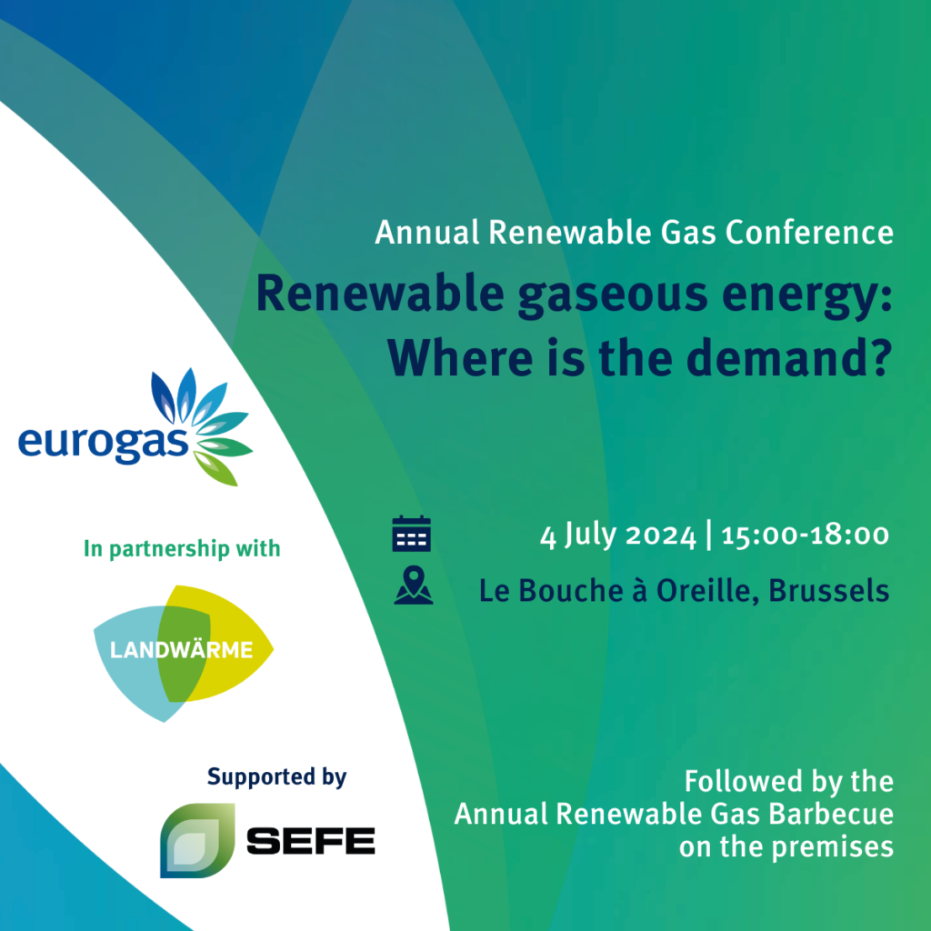 Eurogas Annual Renewable Gas Conference & Barbecue