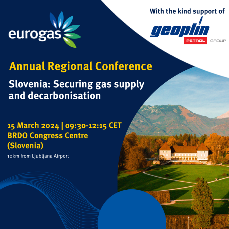 Eurogas’ Annual Regional Conference: Discussing Decarbonisation and Energy Security in Slovenia
