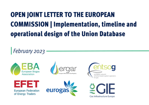 Open joint letter to the European Commission concerning the Union Database