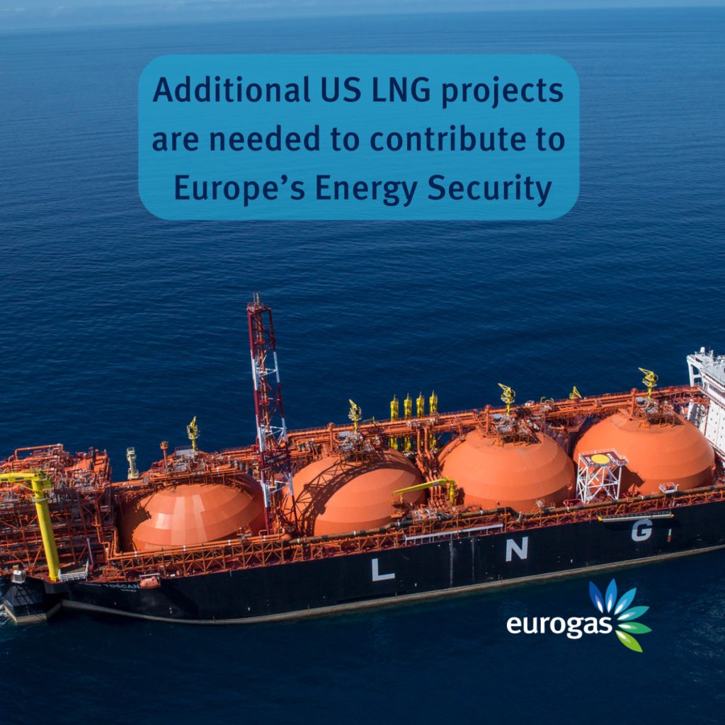 Additional US LNG projects are needed to contribute to Europe’s Energy Security